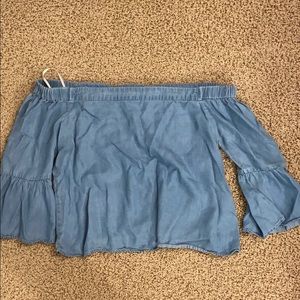 off the shoulder top